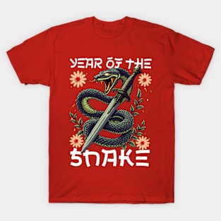 Year Of The Snake 2025 Lunar Chinese New Year 2025 T-Shirt